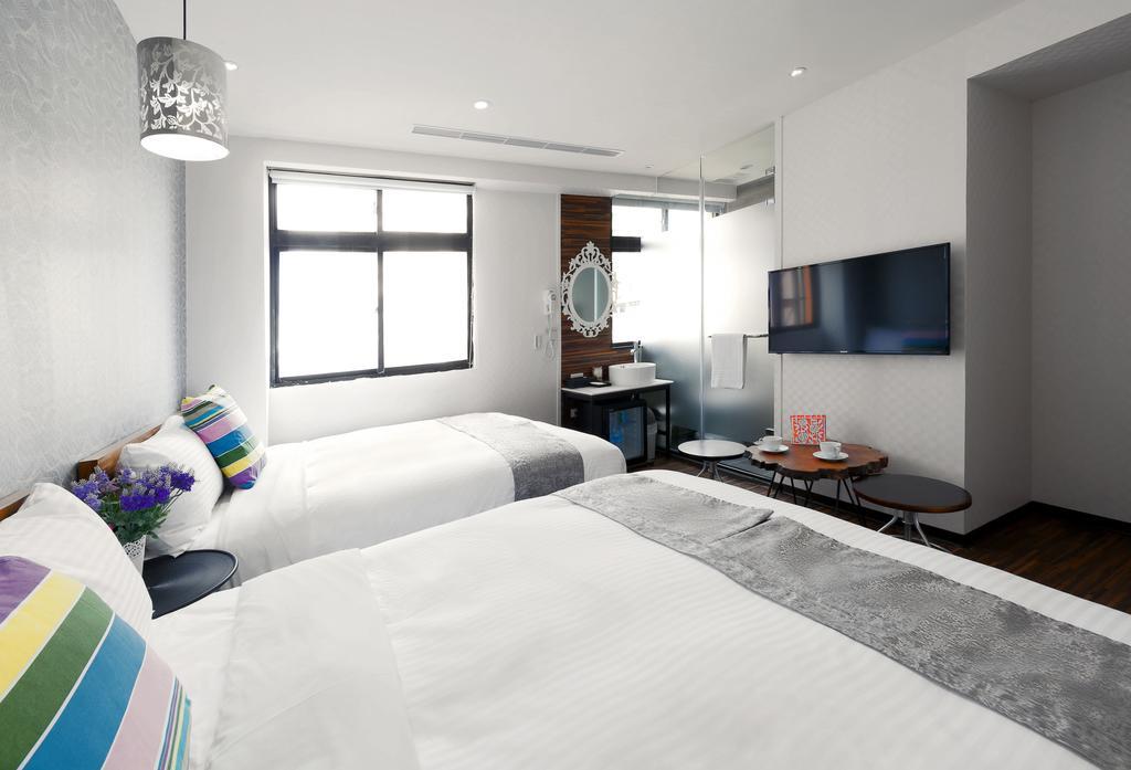 Herb Art Hotel Keelung Kamer foto